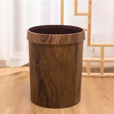 Retro Kitchen Outdoor Bedroom Trash Can Waste Basket Garbage Bin Rubbish Bucket • $24.13