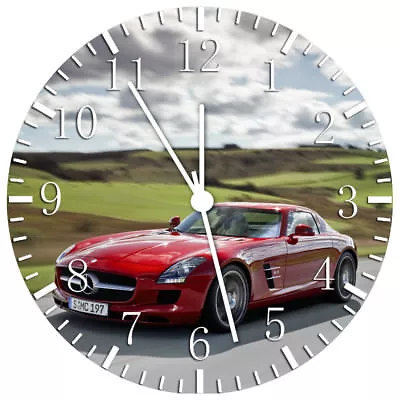 Mercedes Benz SLS Frameless Borderless Wall Clock Nice For Gifts Or Decor W183 • $22.95