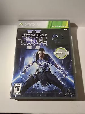 Star Wars: The Force Unleashed II ( Xbox 360 2010) CIB-open Box READ • $20.95