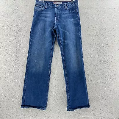 Mossimo Supply Co Mens Logan 32 X 32 Denim Blue Jeans Bootcut • $12.99