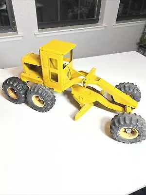 Vintage MARX Tonka Wheels Truck Tractor Road Grader 1960s Die Cast Metal NICE • $60