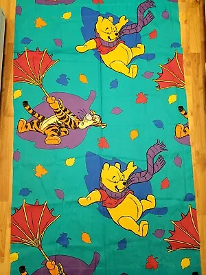 Disney Winnie The Pooh & Tigger Blustery Day Rod Pocket Curtain Panels 80”x 63”  • $21.99