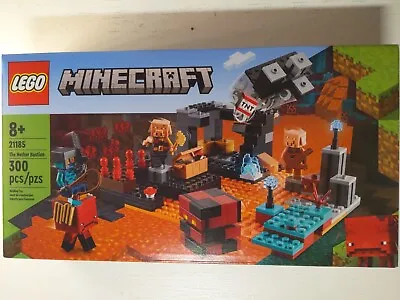 LEGO Minecraft The Nether Bastion (21185) Brand New Sealed 300 Pieces • $32.99