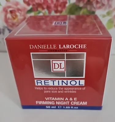 Danielle Laroche RETINOL VITAMIN A & E Firming NIGHT Cream 50 Ml • £13.99