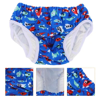  Spandex Toddler Swim Diapers Boy Cloth Training Pants Cotton • £7.89