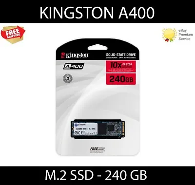 £21.99 • Buy Kingston A400 240GB M.2 SSD SOLID STATE DRIVE H