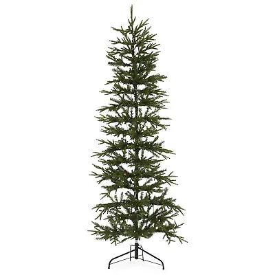 7 Ft Prelit Corner Christmas Tree Clear Lights (Open Box) • $49.53