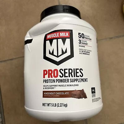 Muscle Milk Pro Series Protein Powder 50g Protein Knockout Chocolate 5 Pound • $79