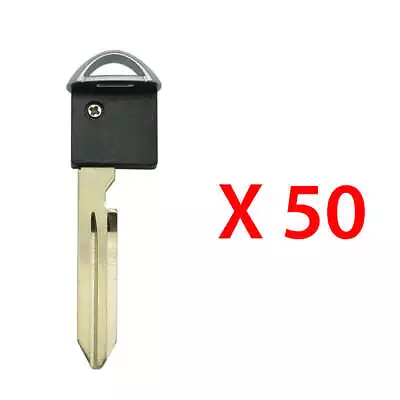 New Emergency Uncut Key Blade W/o Chip Replacement For Nissan Infiniti (50 Pack) • $64.19
