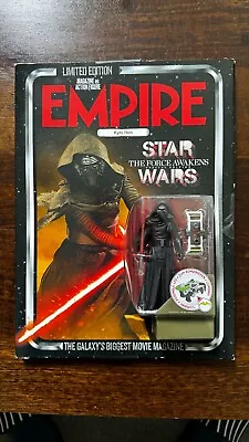 Star Wars The Force Awakens Empire Limited Edition Magazine Kylo Ren Figure NEW • £15