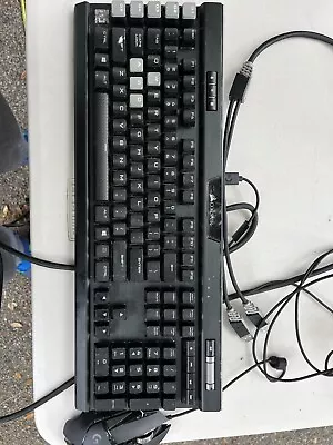 Corsair K95 RGB Platinum XT Black Wired Mechanical Gaming Keyboard Used • $30