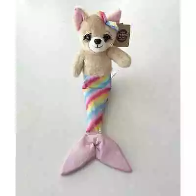 NEW The Petting Zoo Lash’z Chihuahua Mermaid 18  Stuffed Plush Animal Toy • $14.99