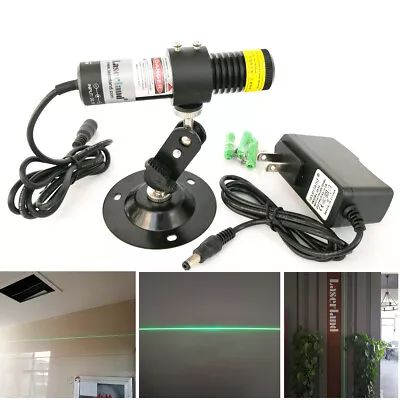 22100 520nm 80mW Green Line Generator Laser Module Water Resistant • $54