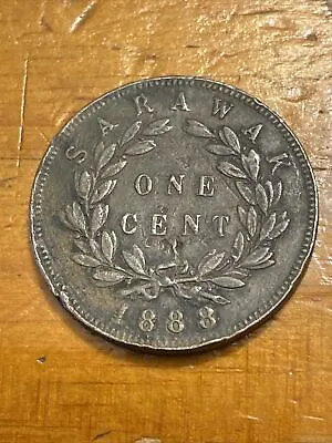 1888 Sarawak One Cent • $15