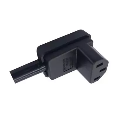 C13 Right Angle IEC 320 C13 Cable Adapter Connector • £5.46