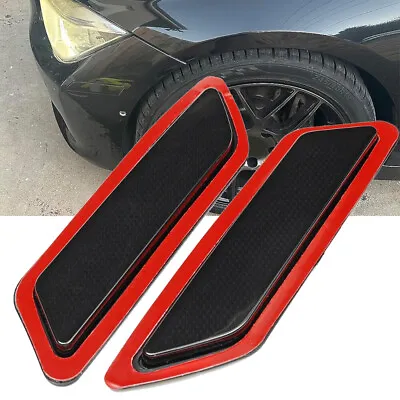 For BMW F30 2013-15 3-Series Base Bumper Side Marker Fender Reflector Smoke Lens • $15.19