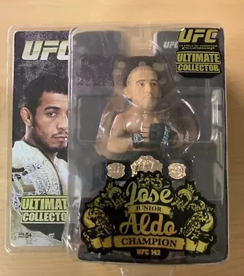 Round 5 Jose Aldo W/Belt UFC Ultimate Collector Championship Edition SRS 12 MINT • $11.19