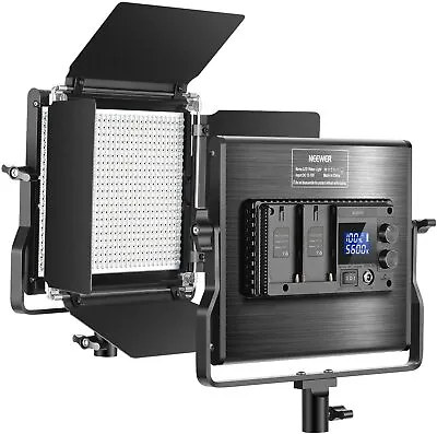 Neewer Upgraded 660 LED Video Light Dimmable Bi-Color LED Panel With LCD Screen • $129.99