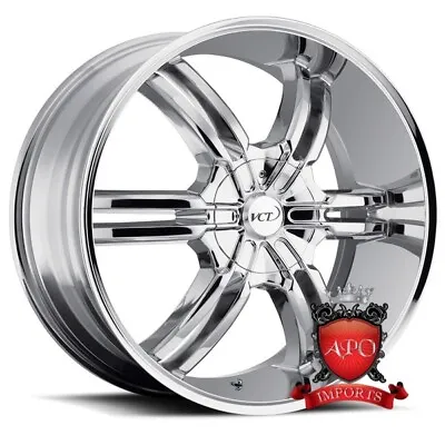 VCT Torino Black Machined 20x8.5 Wheel - 5x110/4.5  +40mm / 73.1 Hub • $195