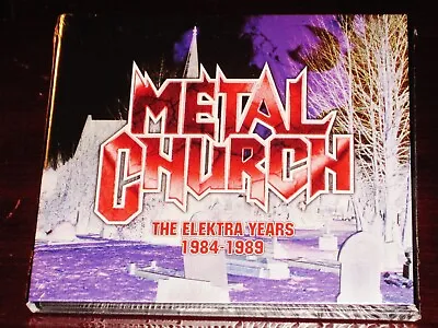 Metal Church: The Elektra Years 1984-1989 3 CD Box Set - S/T Dark Blessing NEW • $34.95