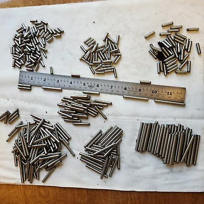 326 Pcs 3/16  Dowel Pin Lot Hardened Alloy Steel 1/2  - 2  Long • $75