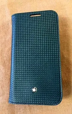 Montblanc  Extreme  Leather Goods Samsung 4 Carbon Fiber Phone Case~#111150~NIB • $109.95