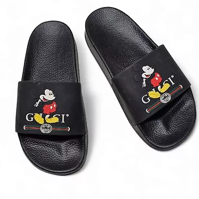 Mickey Mouse Gucci Slides Size 4 • $90