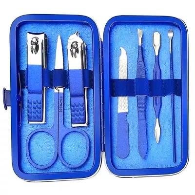 Travel Nail Treatment Set Mens Preparing Pack Ladies Nail Trim Unit 8 Out Of 1 • $35.74