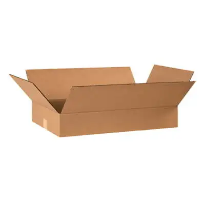 24 X 14 X 4  Flat Corrugated Boxes For Shipping Packing Moving Supplies 25/pk • $62.58