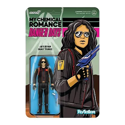 SUPER7 My Chemical Romance Danger Days Jet Star ReAction Figure 3.75  NEW • $26.99