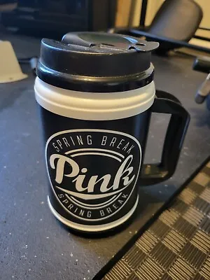 Victoria Secret PINK Black Spring Break Water Bottle Jug • $12