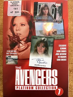 Avengers Platinum Collection 7 Sealed Box Jane Merrow Autograph Card • £16.99