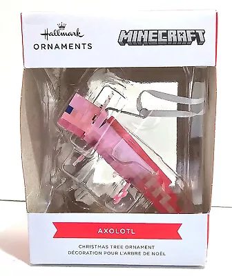 Minecraft Axolotl Hallmark Christmas Ornament 2023 Brand New In Box • $7.98