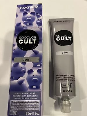 Matrix SoColor Cult Dusty Purple Demi Permanent Hair Color 3 Oz • $11.99