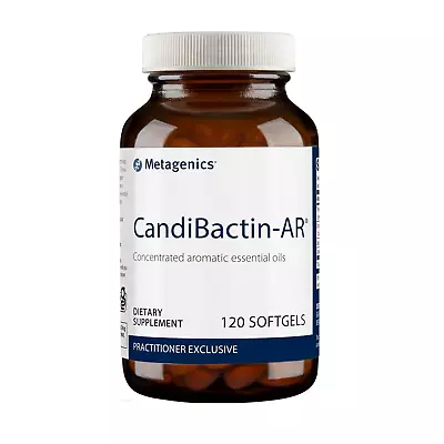 Metagenics CandiBactin-AR - Concentrated Aromatic Essential Oils. 120 Softgels • $79.99