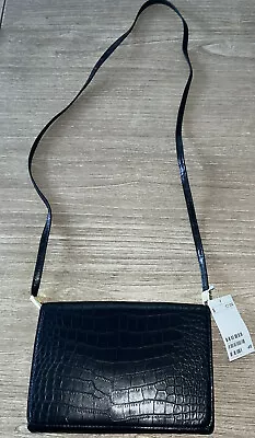 H&M Faux Leather Skin Crossbody Bag W/Pockets NWT NEW NICE & Stylish-Great Size! • $9.50