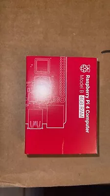 Raspberry Pi 4 Computer Model B 4GB • $95