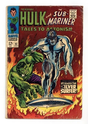 $63 • Buy Tales To Astonish #93 GD- 1.8 1967