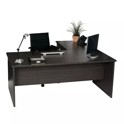 L Shaped Desk Office Computer Desk With Return Corner Gaming Study Tables 150cm • $339.96