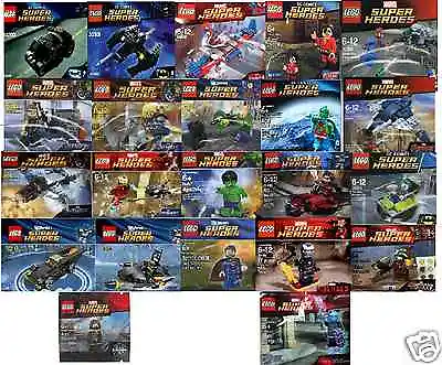 £479.48 • Buy 22x Lego Marvel Super Heroes Batman Superman Thor Iron Man DC Comics Avengers