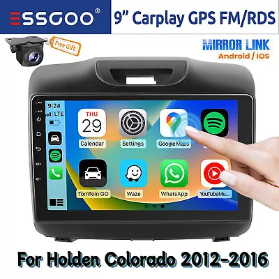 Apple Carplay For Holden Colorado 2012-2016 Car Stereo Android 13 GPS 2+32G +CAM • $159.95