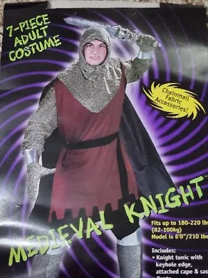 Halloween Adult Size Medieval Knight Costume • $27.99