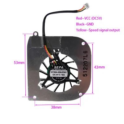 SEPA Micro DC Brushless Fan DC 5V Mini Cooling Fan For Laptop DIY Radiator Fan • $6.29