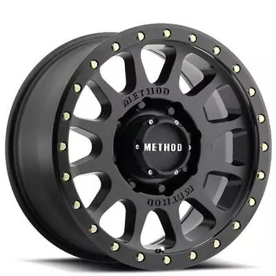 4ea 17  Method Wheels MR305 NV HD Matte Black Off Road Rims(S21) • $1476