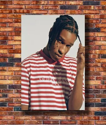 New ASAP ROCKY American Rapper Hot Poster -14x21 24x36 Art Gift X-213 • $7.45