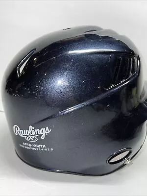 Rawlings Cftb Youth Baseball Softball Batting Helmet Blue 6 1/4-6 7/8 • $16.43