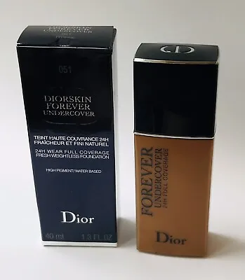£12 • Buy Dior Diorskin Forever Foundation 051 Praline Undercover 24H Full Coverage