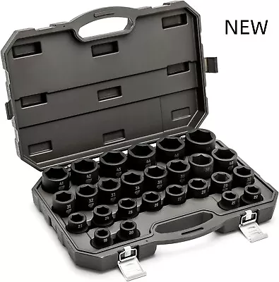 GEARWRENCH 26 Piece 3/4  Drive 6 Point Metric Impact Socket Set NEW • $325