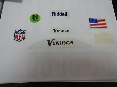 Minnesota Vikings Football Helmet Decals • $5.50