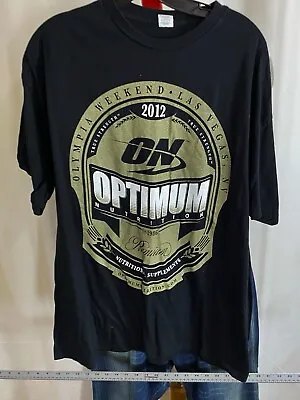 Mr. Olympia Weekend Las Vegas 2012 Logo TEE T SHIRT Muscle XL Extra Large  • $13.50